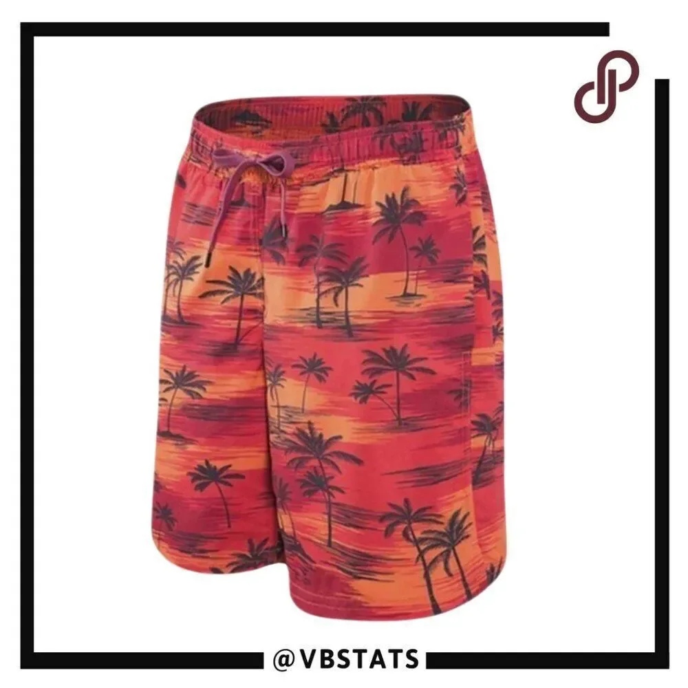 Saxx‎ Cannonball 2in1 Men's Hybrid Shorts / Swim Trunks Color Sunset in Size XL